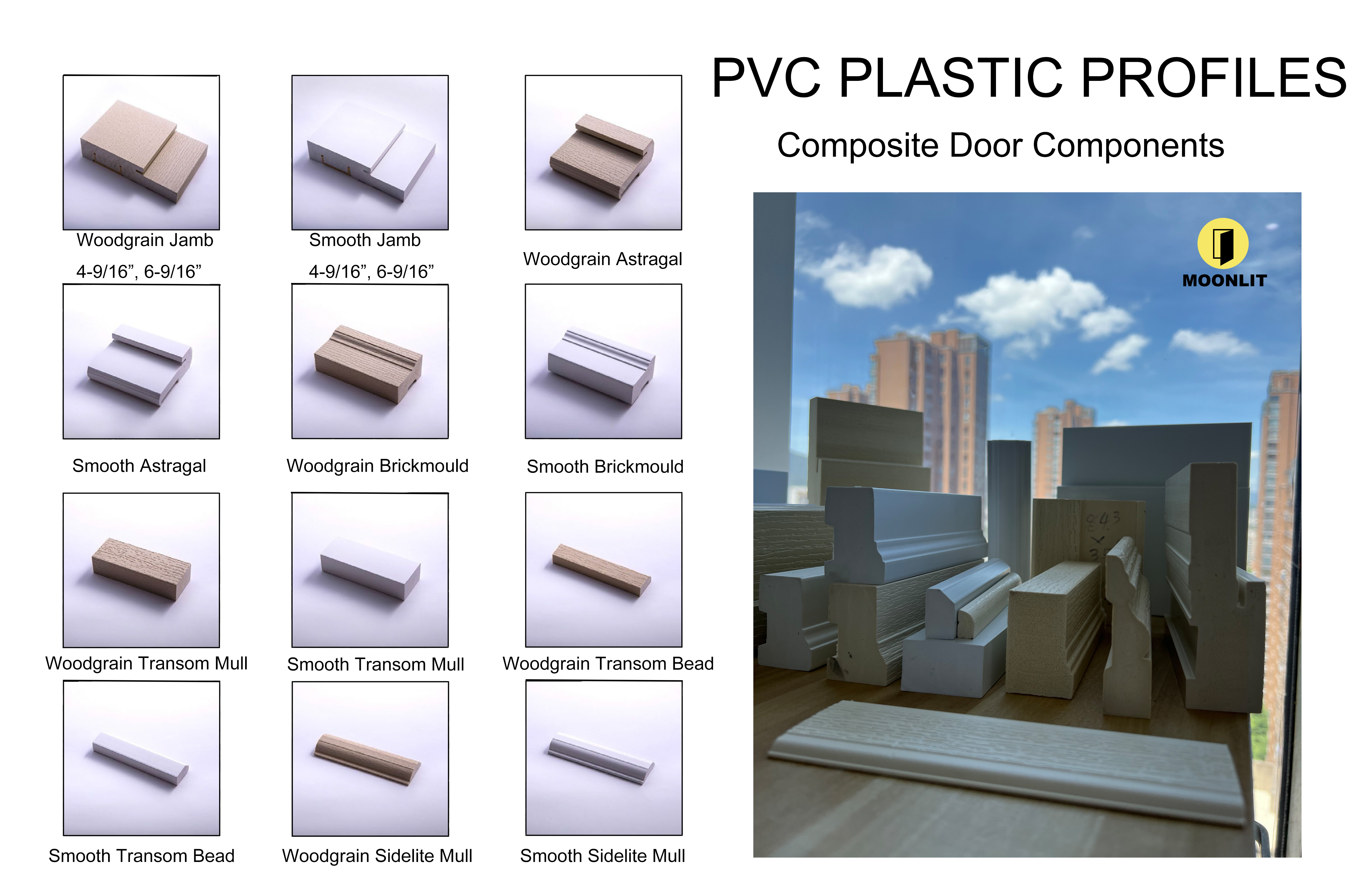 profilés en plastique PVC