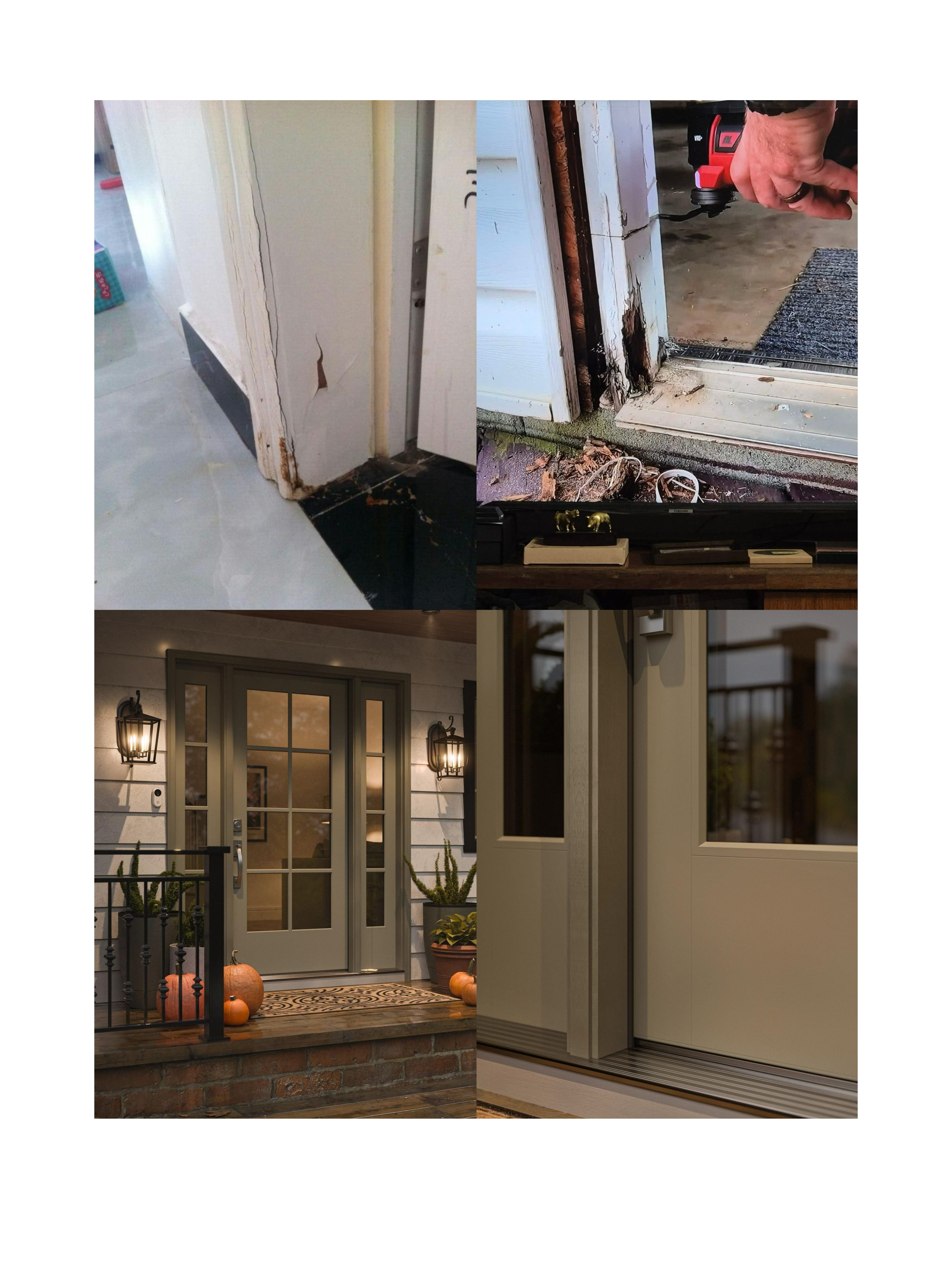 PVC DOOR FRAME VS WOOD DOOR FRAME